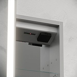 Зеркальный шкаф Sancos Evoke 60х70 SC8060 серый купить в интернет-магазине сантехники Sanbest