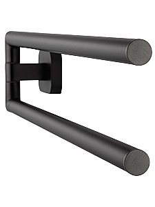 Полотенцедержатель поворотный WONZON & WOGHAND GRAFFITY, Темный графит (WW-9331) купить в интернет-магазине сантехники Sanbest