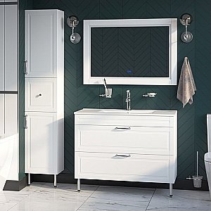 Зеркало Iddis Oxford ЗЛП112 100 в ванную от интернет-магазине сантехники Sanbest