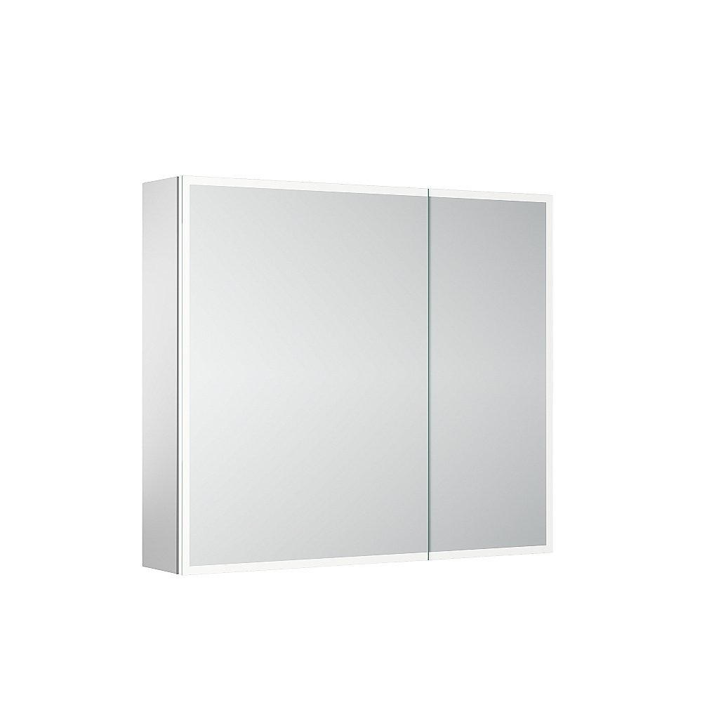 Зеркальный шкаф Sancos Evoke 100х70 SC80100 серый купить в интернет-магазине сантехники Sanbest