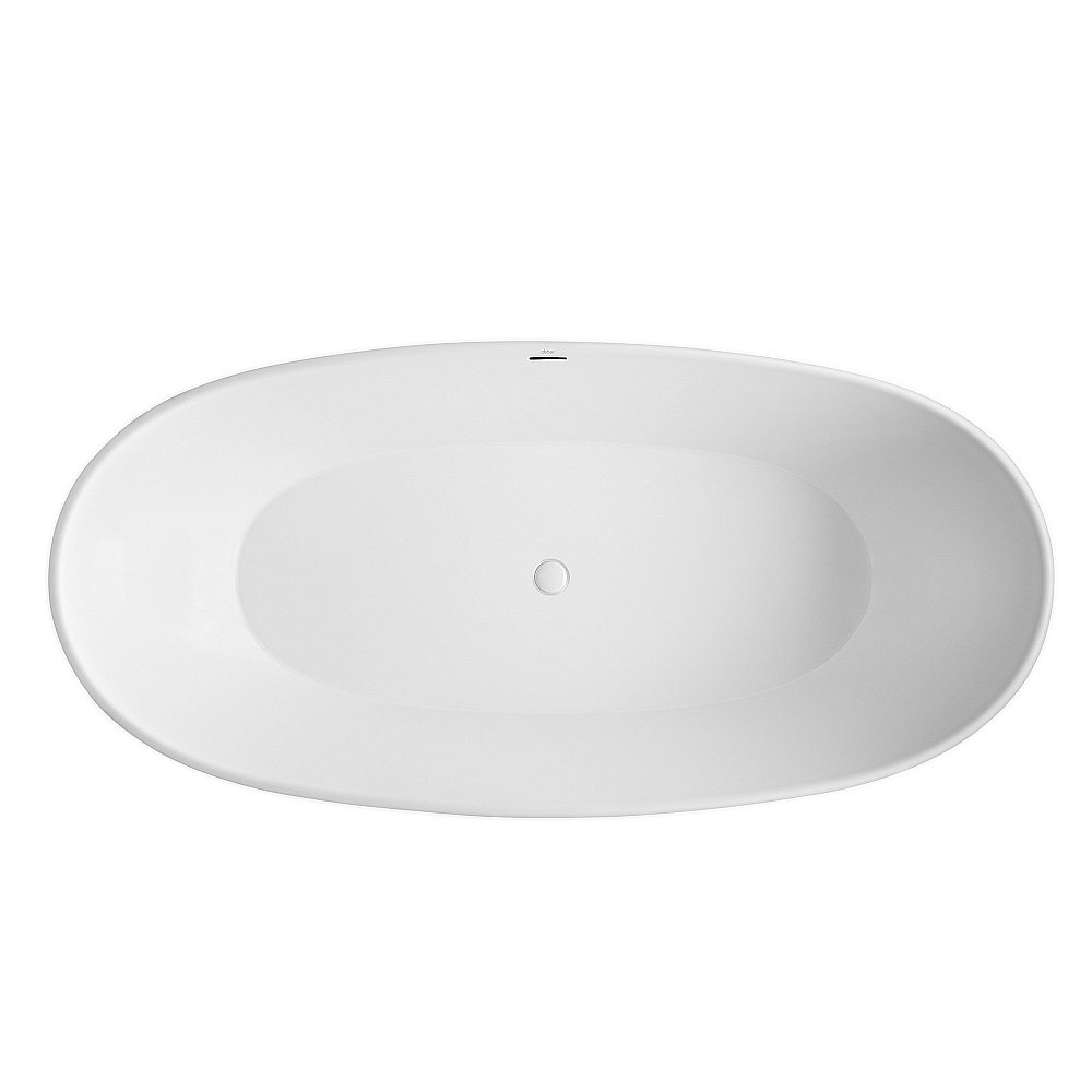 Ванна акриловая Abber 186х88,5 AB9504 белая купить в интернет-магазине Sanbest