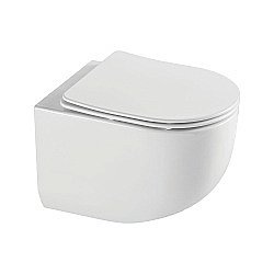 Унитаз Vincea Globo VT1-52T безободковый, смыв торнадо, с крышкой микролифт, белый купить в интернет-магазине Sanbest