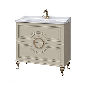 Тумба с раковиной с 2-мя ящиками Caprigo Valletta 90 для ванной в интернет-магазине Sanbest