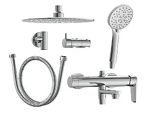 Душевая система Cersanit Moduo 64314 хром купить в интернет-магазине сантехники Sanbest