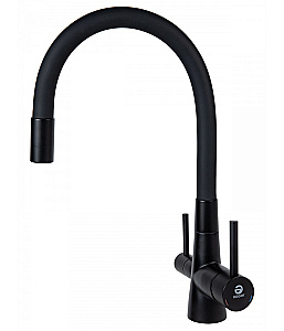 Смеситель для кухни Agger Elegant A3230344 черный матовый купить в интернет-магазине сантехники Sanbest