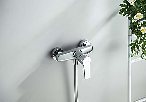 Смеситель для душа Aquatek Лугано AQ1760CR хром купить в интернет-магазине сантехники Sanbest