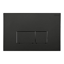Кнопка для инсталляции Black&White Universe WPI-09542 черная матовая купить в интернет-магазине сантехники Sanbest
