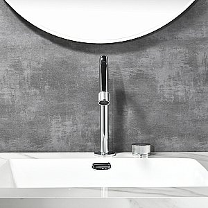 Смеситель для раковины Black&white Gravity GF-7108-С хром купить в интернет-магазине сантехники Sanbest