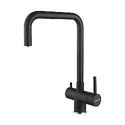 Смеситель для кухни Paulmark Wetter We213030-BLM черный купить в интернет-магазине сантехники Sanbest