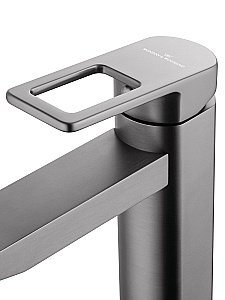 Смеситель для раковины WONZON & WOGHAND FRAME, Темный графит (WW-88139010-BGM) купить в интернет-магазине сантехники Sanbest