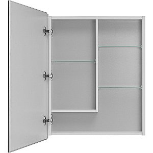 Зеркальный шкаф Акватон Лондри 60 1A278502LH010 белый купить в интернет-магазине сантехники Sanbest