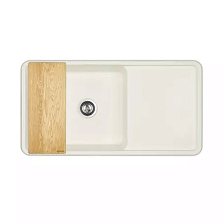Мойка кухонная Акватон Беллис 97 жемчуг купить в интернет-магазине сантехники Sanbest