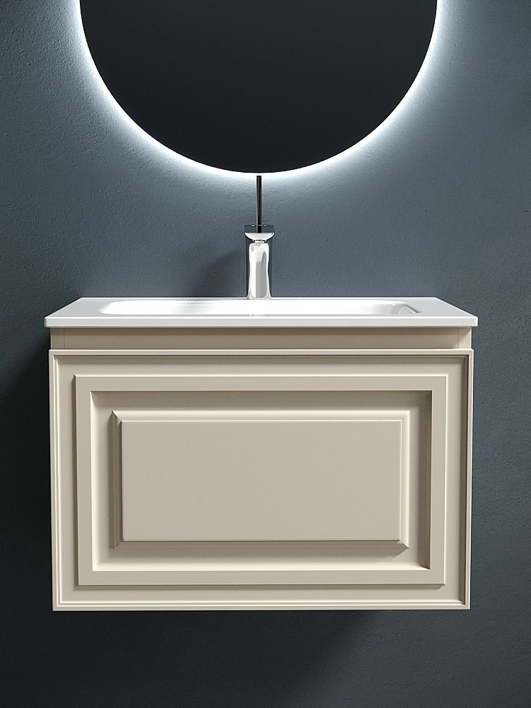 Тумба с раковиной Sancos Very VR60CE 60 Beige Soft для ванной в интернет-магазине Sanbest