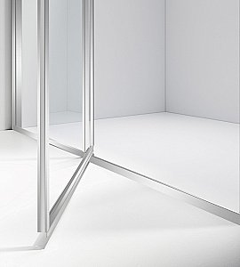 Душевой уголок Vincea Slim 8mm VSR-4SLP9012CL 120x90 профиль хром/стекло прозрачное купить в интернет-магазине Sanbest