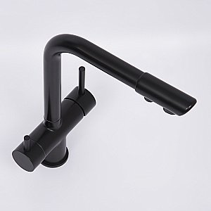 Смеситель для кухни WasserKRAFT A8367 черный купить в интернет-магазине сантехники Sanbest