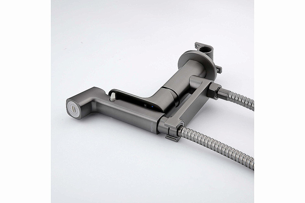 Гигиенический душ Aquatek Альфа AQ1919BGM оружейная сталь купить в интернет-магазине сантехники Sanbest