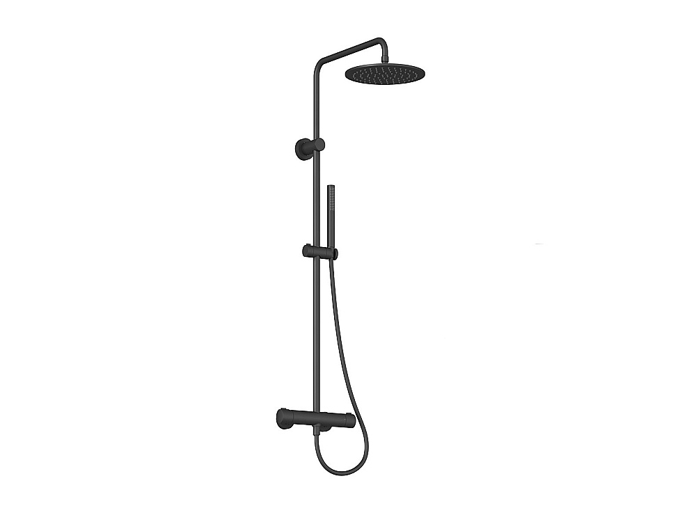 Душевая система Ravak Spring SG 091.20BL X070558 Черный купить в интернет-магазине сантехники Sanbest