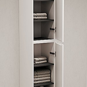 Пенал Sancos Folk 35 PFL35W Bianco для ванной в интернет-магазине сантехники Sanbest