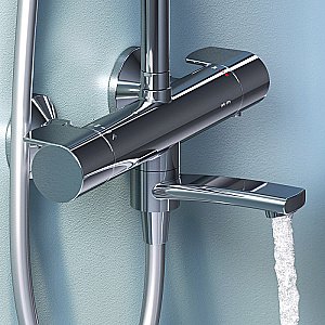 Душевая система AM.PM X-Joy F0785A500 хром купить в интернет-магазине сантехники Sanbest