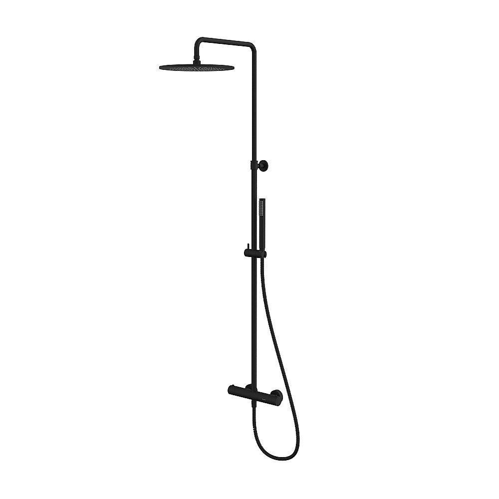 Душевая система WhiteCross Y Y1254BL черная матовая купить в интернет-магазине сантехники Sanbest