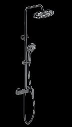 Душевая система WONZON & WOGHAND WW-B3517-MB черный матовый купить в интернет-магазине сантехники Sanbest