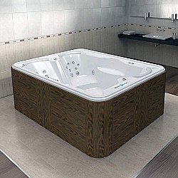 Минибассейн Радомир Делюкс Platinum 210х165 белый купить в интернет-магазине Sanbest