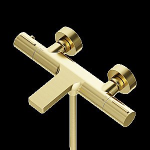 Смеситель для ванны и душа Sancos Etna SC9006BG брашированное золото купить в интернет-магазине сантехники Sanbest