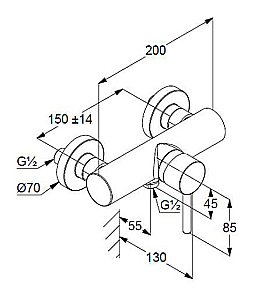 Смеситель для душа Kludi BOZZ 3883153765 белый матовый купить в интернет-магазине сантехники Sanbest