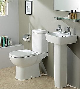 Унитаз напольный Ideal Standard Tempo T331201 с бачком T427301 белый купить в интернет-магазине Sanbest