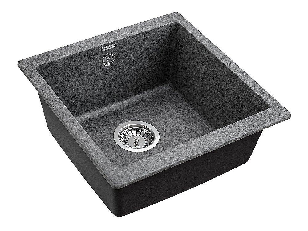 Мойка кухонная Paulmark Brilon PM404800-DG Серая купить в интернет-магазине сантехники Sanbest