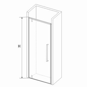 Душевая дверь RGW Stilvoll SV-02 90 купить в интернет-магазине Sanbest