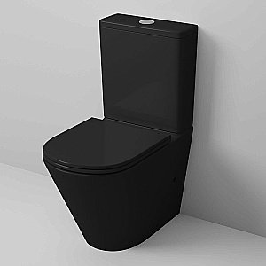 Унитаз Grossman TORNADO GR-4450BMSQ безободковый, с бачком, с крышкой микролифт, слив-торнадо, черный матовый купить в интернет-магазине Sanbest