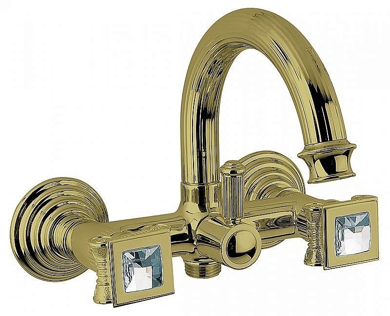 Смеситель для ванны и душа OLIMP-VD-02-Sw бронза купить в интернет-магазине сантехники Sanbest