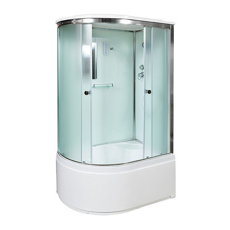 Душевая кабина AvaCan D120SR 120x80 стекло матовое/профиль хром, правосторонняя купить в интернет-магазине Sanbest