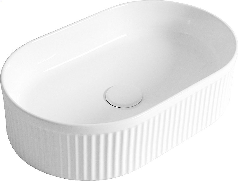 Раковина накладная BelBagno BB1497 белая купить в интернет-магазине Sanbest