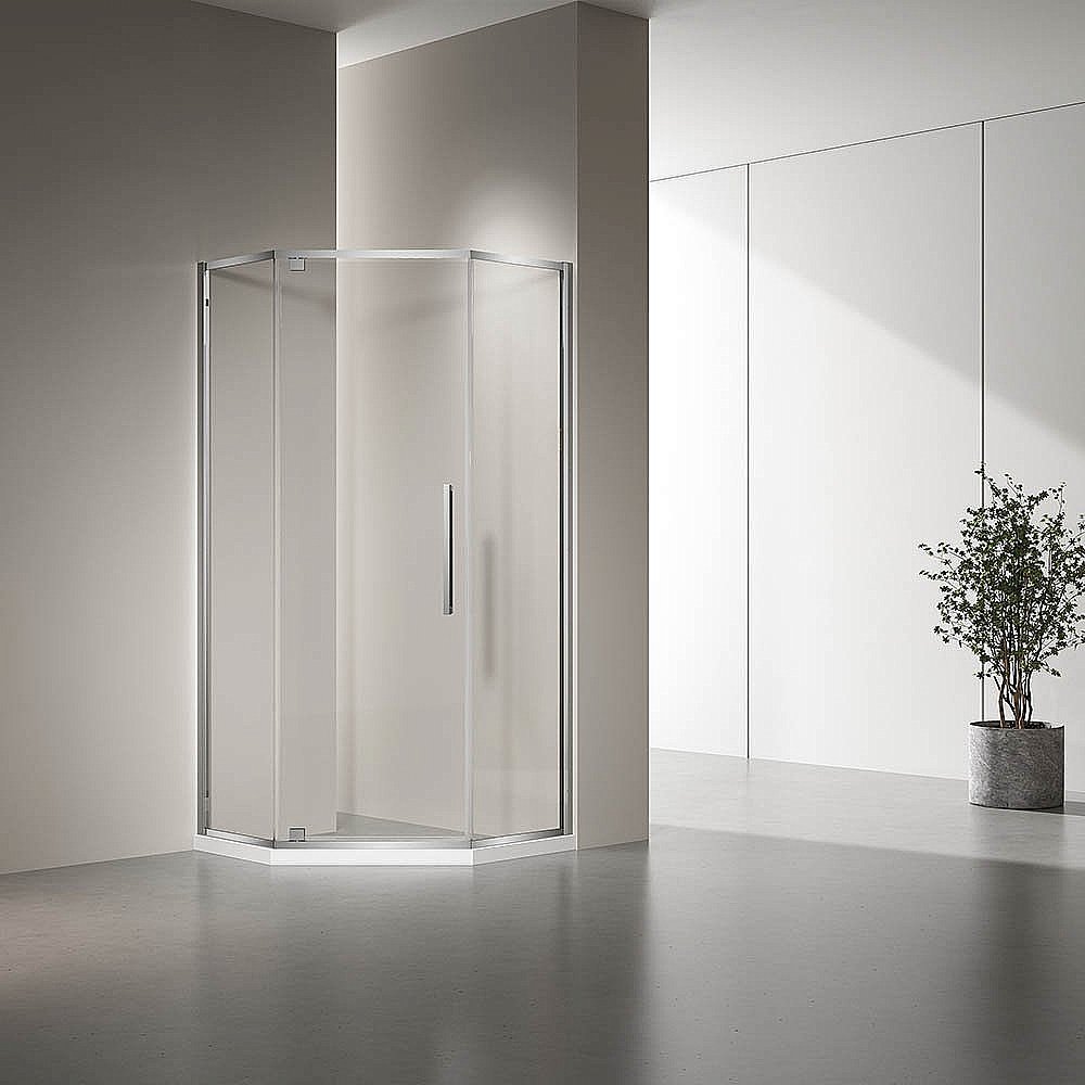 Душевой уголок Veconi Rovigo RV35-100-01-C7 100х100 купить в интернет-магазине Sanbest