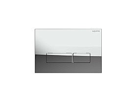 Кнопка для инсталляции Aquatek KDI-0000062 хром глянец, ободок хром (клавиши прямоугольные) купить в интернет-магазине сантехники Sanbest