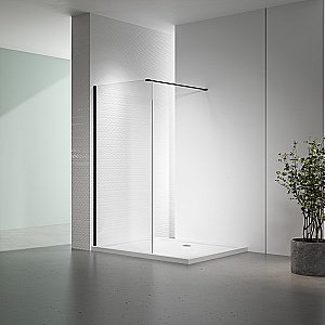 Душевое ограждение Veconi KR72B-70-01-C7 70 прозрачное/черный купить в интернет-магазине Sanbest