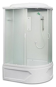 Душевая кабина Alex Baitler 120х80 MR3512TP стекло матовое/профиль белый матовый купить в интернет-магазине Sanbest