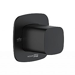 Дивертор Wasserkraft Nuthe A264 2 выхода, черный матовый для смесителя в интернет-магазине сантехники Sanbest