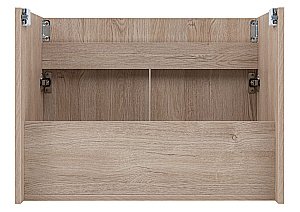 Тумба с раковиной Aquanet Оптима 70 344804+301804 светлый дуб для ванной в интернет-магазине Sanbest