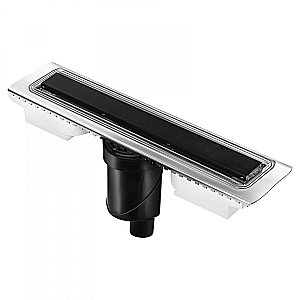 Душевой лоток BERGES C1 Norma 095037 черный купить в интернет-магазине Sanbest