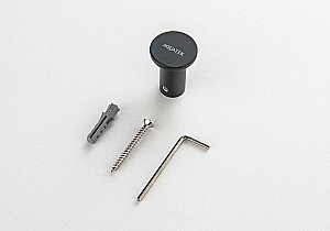 Крючок Aquatek Лира AQ4401MB черный матовый купить в интернет-магазине сантехники Sanbest