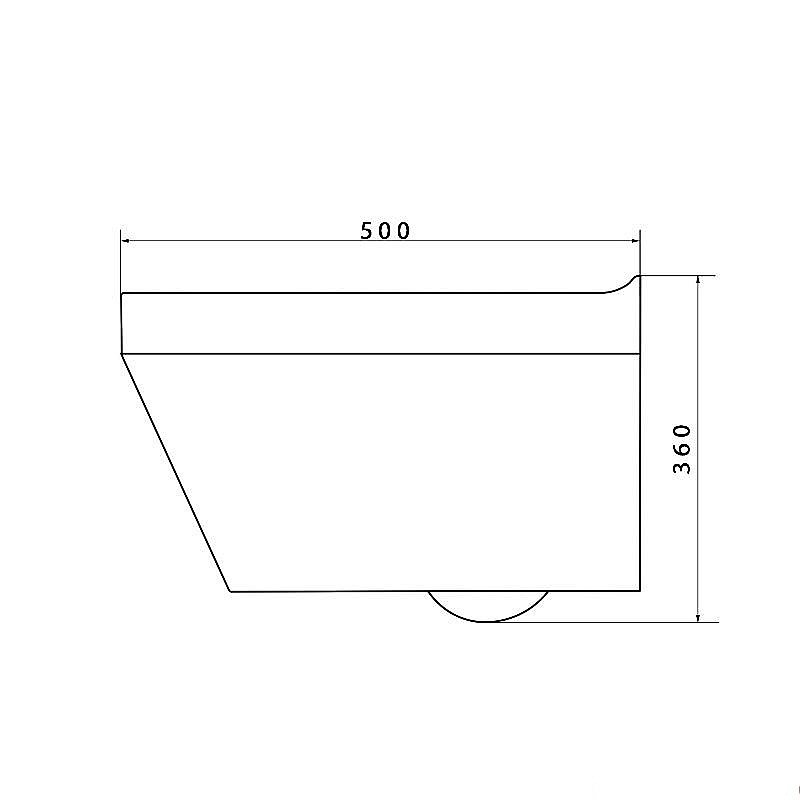 Унитаз Caprigo Modern Polo P-1403 безободковый, с крышкой микролифт, белый купить в интернет-магазине Sanbest