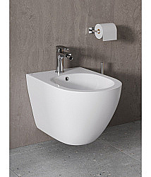 Биде подвесное Agger AT03310 белое купить в интернет-магазине Sanbest