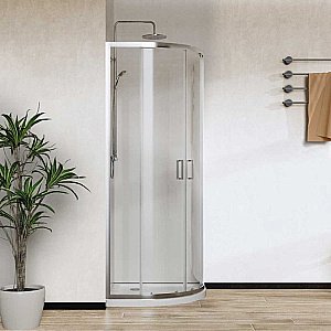 Душевой уголок Vincea City VSQ-5CT900CL 90х90 стекло прозрачное/профиль хром купить в интернет-магазине Sanbest