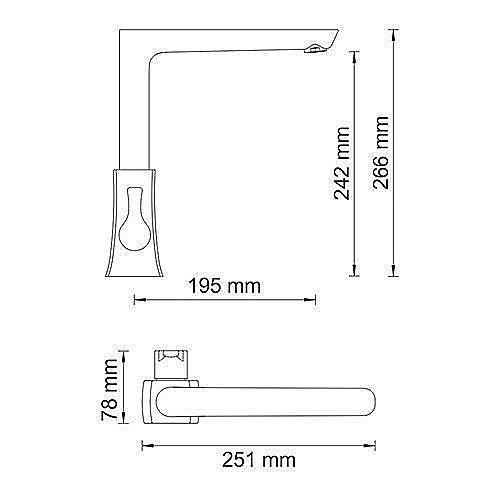 Смеситель для кухни WasserKRAFT Berkel 4807 купить в интернет-магазине сантехники Sanbest