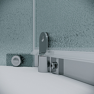 Душевой уголок Grossman Pragma 100х100 302.K33.03.1010.10.02 стекло шиншилла/профиль хром купить в интернет-магазине Sanbest