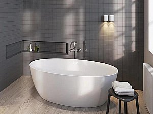 Акриловая ванна Riho Beta 170х82 B093001005 белая купить в интернет-магазине Sanbest