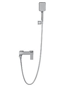 Смеситель для ванны с душем WONZON & WOGHAND CUBE, Хром (WW-88639016-CR) купить в интернет-магазине сантехники Sanbest